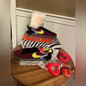 Nike x ACRONYM Blazer Low leather trainers